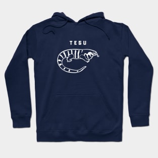 Giant Tegu. A cute lizard for reptile lovers and owners Hoodie